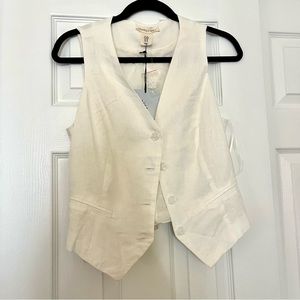 Happily Grey Linen Vest